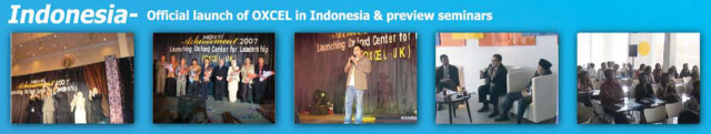 Indonesia OXCEL launch